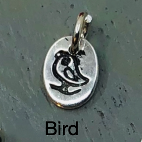 Sterling Silver Add On Charm Pendant with Chain Options