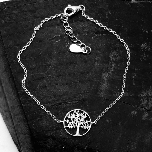 Tree of Life Bracelet in Sterling Silver