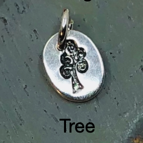 Sterling Silver Add On Charm Pendant with Chain Options