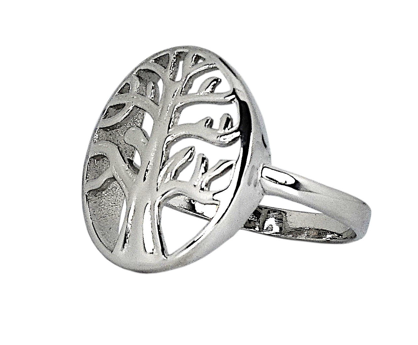 Tree of life Sterling Silver Open Ring